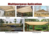 Rectangular Shade Net, Outdoor Lightweight Shade Cloth for Awning Pool Garage, Shade Cloth with V1237-ZY-528-291