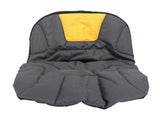 Tractor Seat Cover 600D Oxford Fabric Weatherproof Riding Mower Seat Cover Cushion Replacement Gray V1294-YM0901-3111240203211
