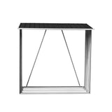 Wallaroo Wood Storage Shed Galvanized Steel - Black GSF-BSW-WSS-BK