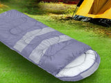 Mountview Single Sleeping Bag Bags Outdoor Grey UA1003-GY_NZ