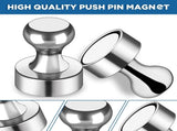 90Pcs Refrigerator Magnets - Strong Neodymium Fridge for Whiteboard, Metal Push Pin Magnets, Ideal V1259-DP01-A-4374