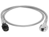 CGA320 1M Low Pressure Soda Hose with Black CO2 Cylinder Refill Adapter TR21-4 Soda Accessories V1294-YM0901-3113210018911