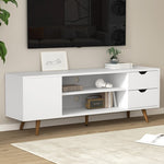 Artiss TV Cabinet Entertainment Unit 120cm White Larin FURNI-E-SCAN-TV01-WH