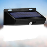 2Pcs LED Solar Power Motion Sensor Light Outdoor Security Garden Lamp Solar Wall Light V1263-JX-7138