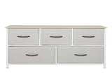 Levede Storage Cabinet Tower Chest Beige CH1048-CR_NZ