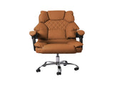 Levede Gaming Chair Office Computer Brown No Footrest OF1037-BR-NOP
