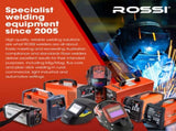 ROSSI 170Amp MIG ARC Stick Welder, with Carry Case & Accessories, 15A Plug V219-TOLWDRROB1C7