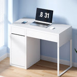 Artiss Computer Desk Drawer Cabinet White DESK-DRAW-105-WH-AB