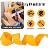 4Pcs 16.4ft Perforated Strips, Hold Wires in Place & Mark for Industrial and Commercial Rough-in, V1366-AZ2-W-14406
