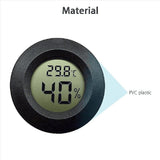 20Pack Hygrometer Thermometer Digital LCD Monitor Humidity Meter Gauge for Humidifiers Dehumidifiers V1369-AZ3-W-11770