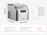 Portable Countertop Ice Maker 45Lbs/24H Self-Cleaning with Scoop Basket V952-FBTMSZBJBXG4WO4T1V3