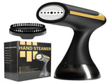 Black Handheld Garment Steamer - Portable Mini Steam Iron for Home Use, Wrinkle Remover & Fabric V888-ELOSUNG12174