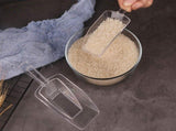 DISTINCTIVE STYLE Kitchen Set of 6 Clear Plastic with 3 Different Sizes Clear Candy V1369-AZ3-W-04251
