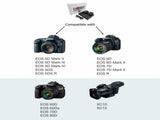 HRIDZ LP-E6 2 Batteries and 1 Dual Charger for Canon LP-E6n LP E6 Battery V571-TFDCB2B1C1BLPE6