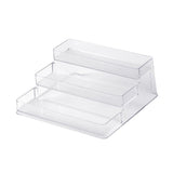 Nail Polish Organizer Rack Shelf 3 Tier Multifunctional Transparent Nail Polish Display Rack V1294-YM0901-3117240232511
