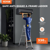 VEVOR Telescoping Ladder A Frame 9.5 FT Extension Multi-Function for Homework V952-DGNAZXYST29M2Y4UWV0