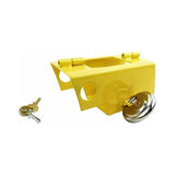 Heavy Duty Steel Caravan/Trailer Hitch Lock With Padlock V1188-MS-227-2246