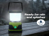 Weisshorn 2-Pack LED Camping Lanterns, 1000LM Super Bright Waterproof Portable Emergency Tent Lights CP-LT-1KLM-1SET-GR
