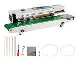 Continuous Bag Band Sealing Machine, 6-12 mm Seal Width, Horizontal Band Sealer Machine with Digital V952-WSLXFKJTBPQBCF313V3
