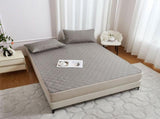 Queen Size Waterproof Mattress Protector - Hypoallergenic Quilted Pad with Elastic Straps, V1192-AZ-W-29949