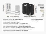 Mechanical Keyless Entry Door Lock, 14 Key Mechanical Door Lock, Mechanical Keypad Door Lock with V952-JXMMSQRSSZMM988L0V0
