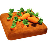 Carrot Dog Toy, Carrot Snuffle Mat for Dogs, Carrots Plush Toys, Carrots Enrichment Dog V1370-AZ4-06688
