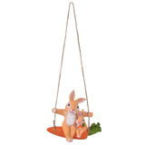 Gardening Pendant Rabbits Pattern Exquisitely Carved Romantic Feel Home Decoration V1294-YM0523-3111210411111