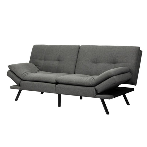 Levede Sofa Bed Futon Recliner Lounge SOFABED1003-GY