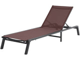 Chaise Lounge Chair Outdoor Patio Lounge Chair Adjustable 5-Position 2 pcs V952-JSTYGDTYZSKZ22E76V0