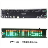 LED Audio Spectrum Analyzer Music Spectrum Dynamic Level Indicator for Audio Enthusiast V1192-AZ-W-28552