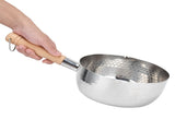 Saucepan Stainless Steel Pot Supplement Food Pot with Single Handle Cover for KitchenSmall V1294-YM0901-3118210166512