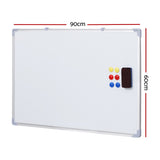 Magnetic Whiteboard 60x90cm Erase Board Marker Eraser Tray Home Office School WB-60X90-BOARD