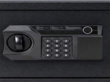 Levede Safe Box Fingerprint Lock Steel Home Safe 14L LED Light Alarm Black SAFE1007-AU