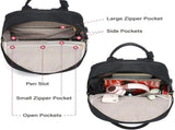 Backpack Backpack Ladies Girls Women Laptop Schoolbag Work School Waterproof USB V1188-MS-313-0104