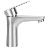 Stainless Steel Hot Cold Faucet Mixer Water Tap Sink Faucet with Single Handle for Bathroom Use V1294-YM0710-3112210068211