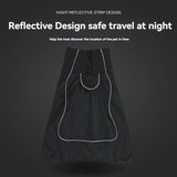 Dog Coat Warm-Lined Waterproof Medium-Large Dog Reflective Dog Coat Winter Dog - Dark Green - Size V1102-136-70189-DKG-XL-26-33KG