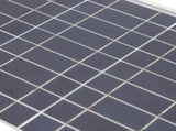 30W 12V Solar Panel Charger IP65 Water Resistant Built in Alligator Clips for Outdoor Camping Travel V1294-YM0901-3111240225811