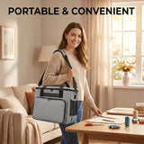 Oxford Cloth Sewing Machine Bag, Portable Carry Case with Shoulder Strap, Multi-Functional Storage V1232-FRSNB-001