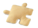 Plush Throw Pillow Ultra Soft Cushion Puzzle Special Shaped for Sofa Bed Window Home Decor Yellow V1294-YM0512-3117220278813