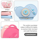 2Pcs Heat-resistant Placemat Silicone Non-slip for Kids Rectangle Home Use V1370-AZ4-15418