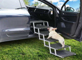 Pawz Dog Ramp Pet Stair Car Suv Travel Step Foldable PT1145-6-BK-IR