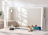 Embellir 100x70cm Makeup Mirror 360 degree Rotatable Vanity Mirror 10x magnifing MM-E-FRAME-70100LED-ZJ