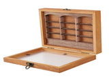 Miniature Wooden Bookshelf Anxiety Relief Multi Books Display Case Cabinet Desk Ornament Decoration V1294-YM0901-3115240028811