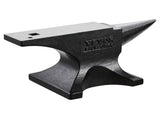 Single Horn Anvil, 55lbs Cast Steel Anvil, High Hardness Rugged Round Horn Anvil for Blacksmiths, V952-GZDJG25KG000U4QUNV0