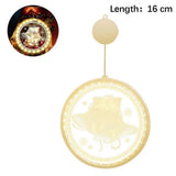 Christmas Decorative String Lights for Window, Acrylic LED Night Lights for babies-16cm V1263-JX-1808
