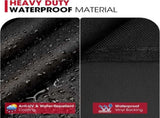 Grill Cover 55 Inch for Outdoor Grill, Heavy Duty, Waterproof, Fade Resistant, BBQ Cover with V1258-DP02-C-139