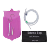 Enema Bag Kit Professional Reusable Silicone BPA Free 2L Coffee Enema Bag Kit for Health Care V1294-YM0512-3117220252111