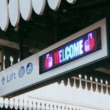 Programmable LED Sign, P6 Full Color LED Scrolling Panel, DIY Custom Text Animation Pattern Display V952-RXGDBZP27X5IHAZHIV9