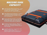 600L Car Roof Bag Cargo Carrier Large Waterproof Rooftop Luggage Rack Storage V63-953991