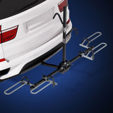 Giantz 2 Bicycle Bike Rack Car 2" Hitch Mount Platform Foldable Black,Giantz 2 Bicycle Bike CAR-B-BK-CARRIER-EURO2-BK